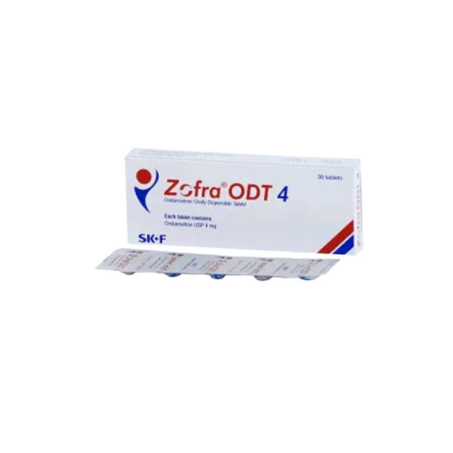 ZOFRA ODT ORALLY DISPERSIBLE TABLET 4 MG
