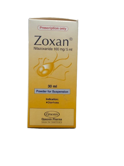 ZOXAN POWDER FOR SUSPENSION 100 MG/5 ML 30 ML BOTTLE