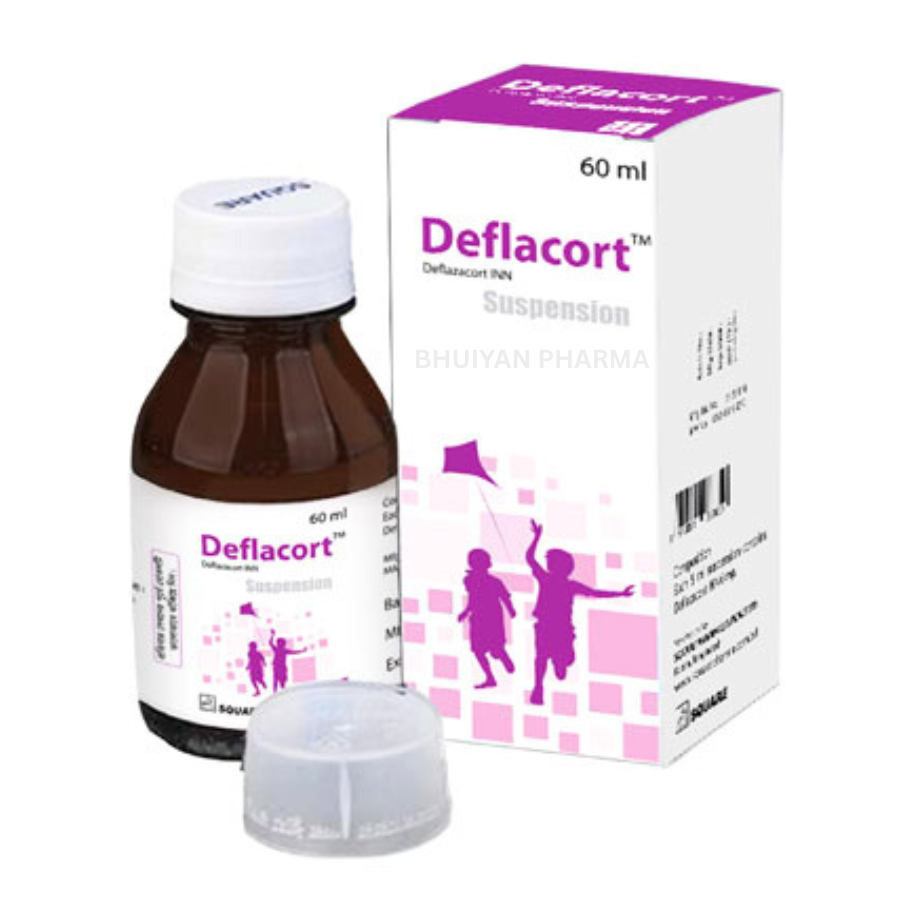 DEFLACORT ORAL SUSPENSION 6 MG/5 ML 60 ML BOTTLE
