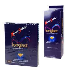 KamaSutra LongLast Extended Pleasure Climax Delay Condom 3's Pack