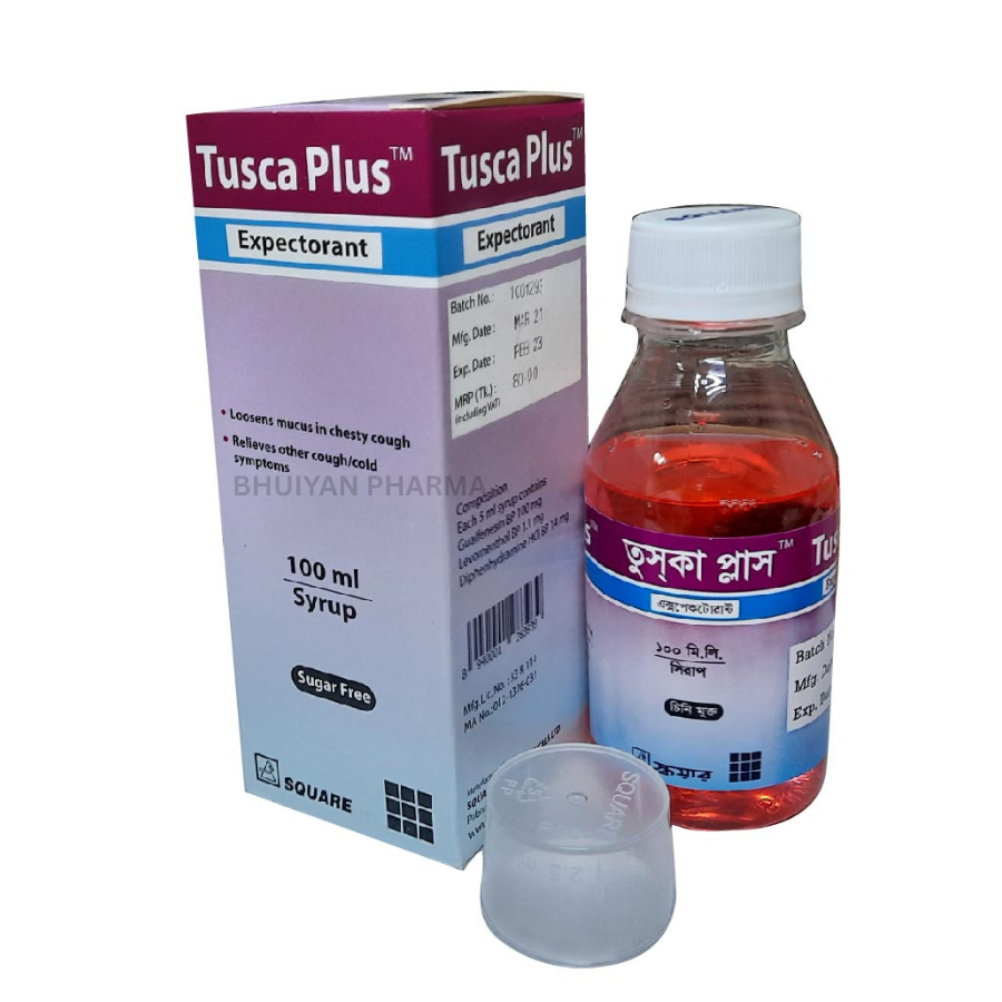 TUSCA PLUS SYRUP 100 ML BOTTLE