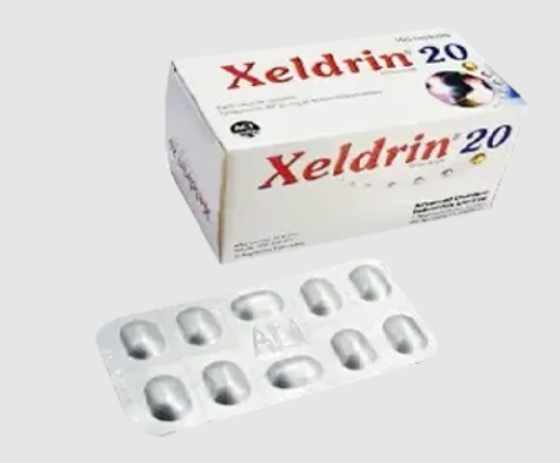 XELDRIN CAPSULE (DELAYED RELEASE) 20 MG