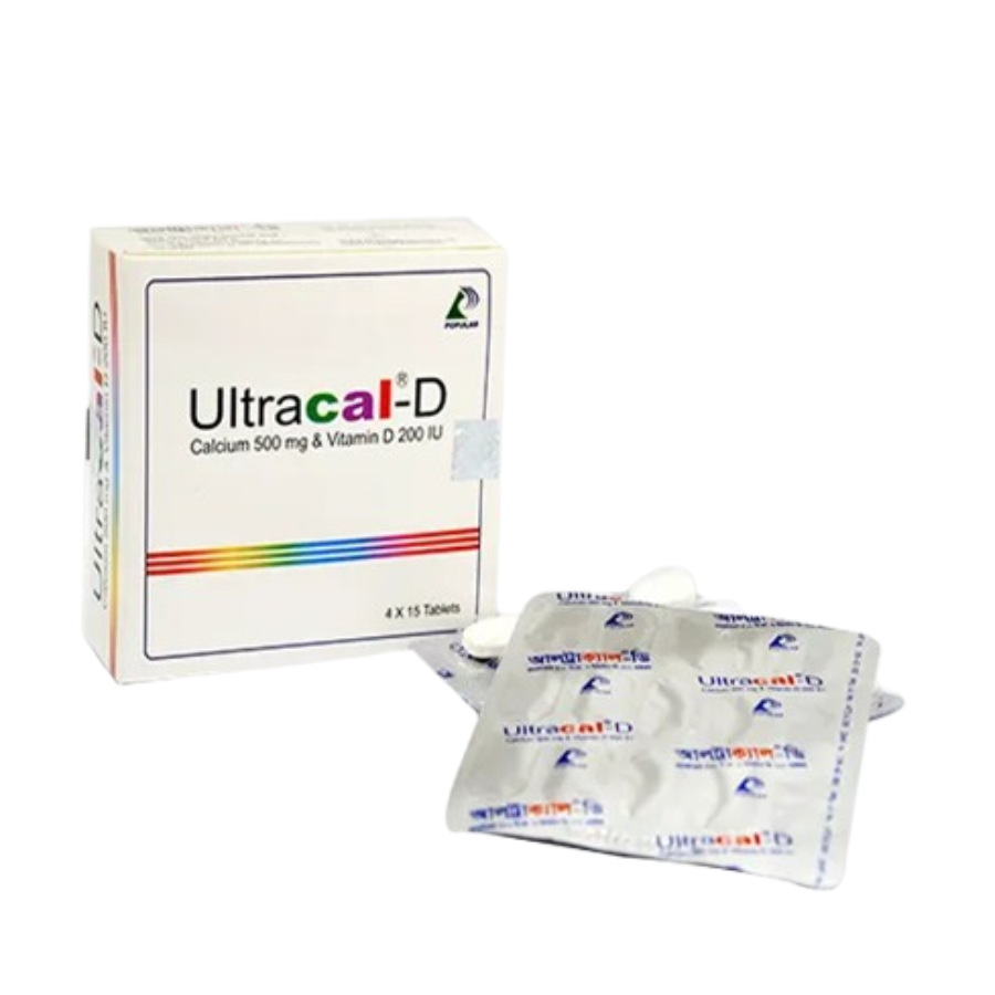 ULTRACAL D TABLET 500MG+200IU
