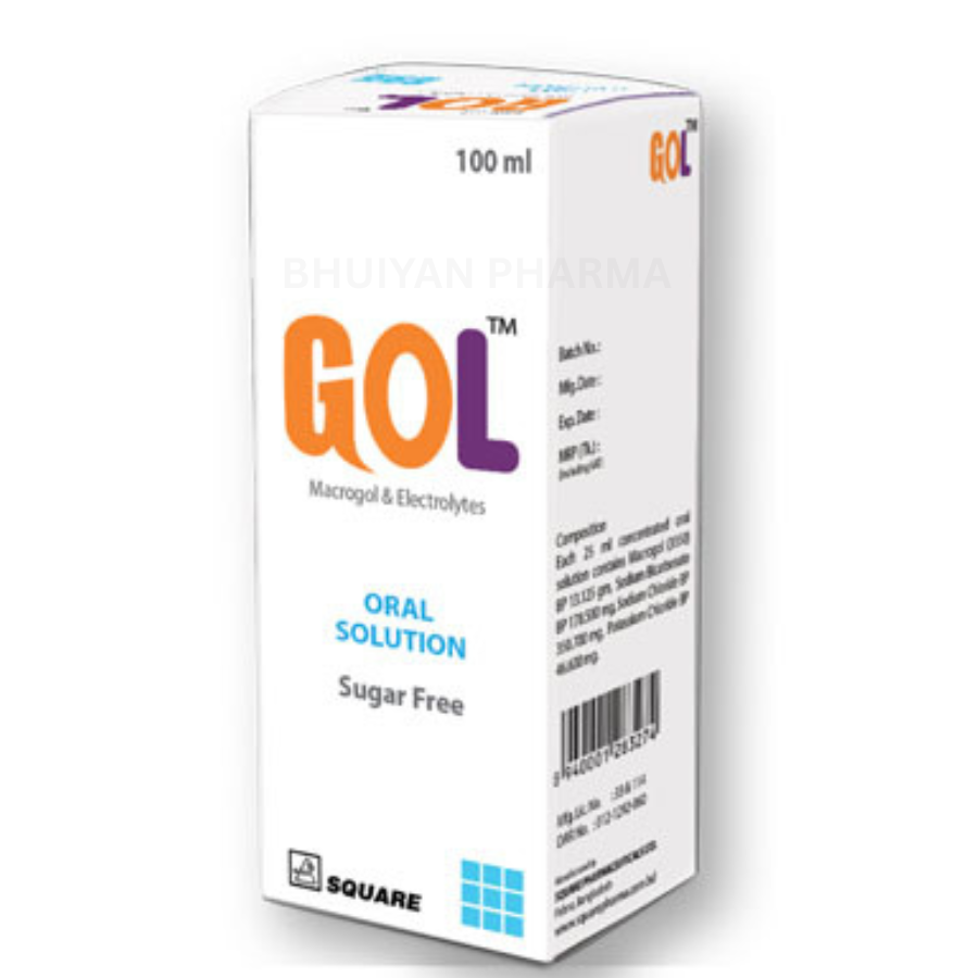 GOL ORAL SOLUTION 100 ML BOTTLE