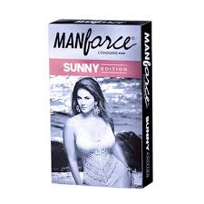 Manforce Sunny Edition Ribbed & Dotted Condoms - 10pcs Pack