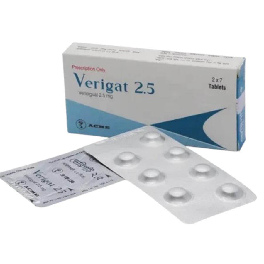 VERIGAT 2.5MG TABLET MEDICINE