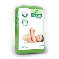 Neocare Belt System Baby Diaper L 10's Pack