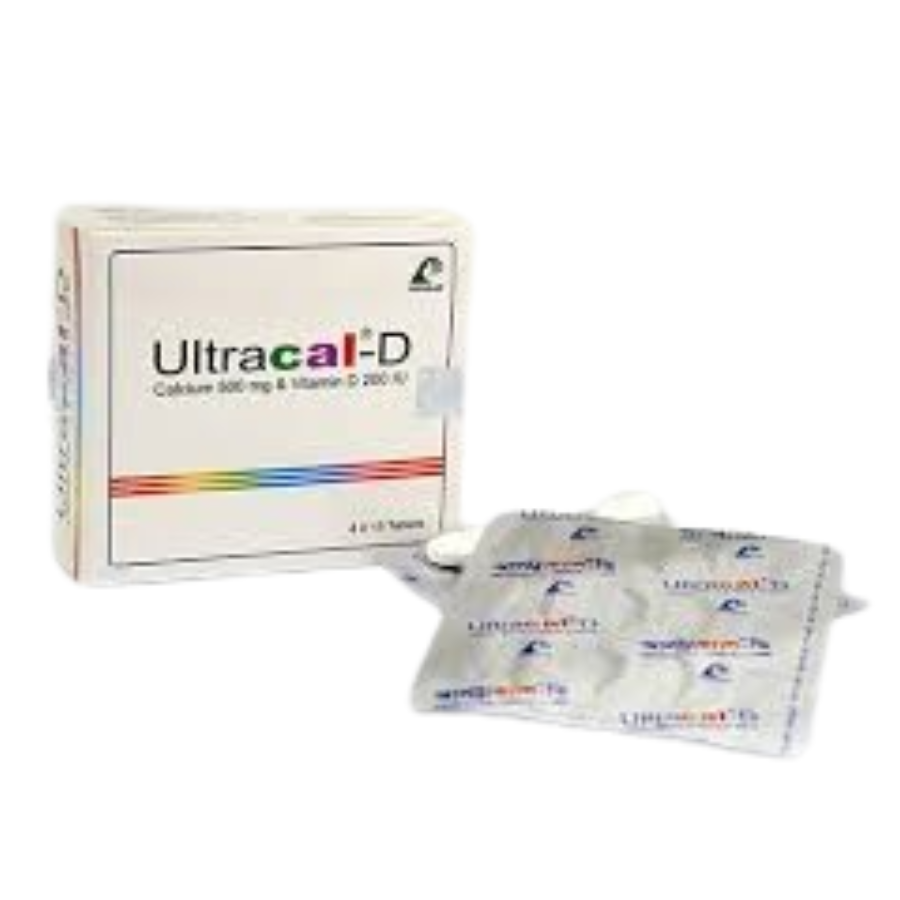 ULTRACAL-D TABLET 500 MG+200 IU 30PC