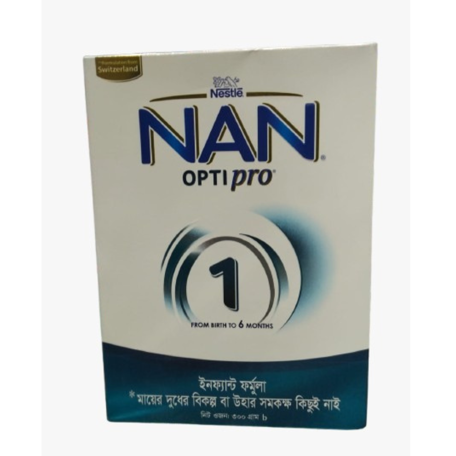Nestle Nan Optipro 1 Formula Milk Powder ( Birth to 6 Month ) 300 gm