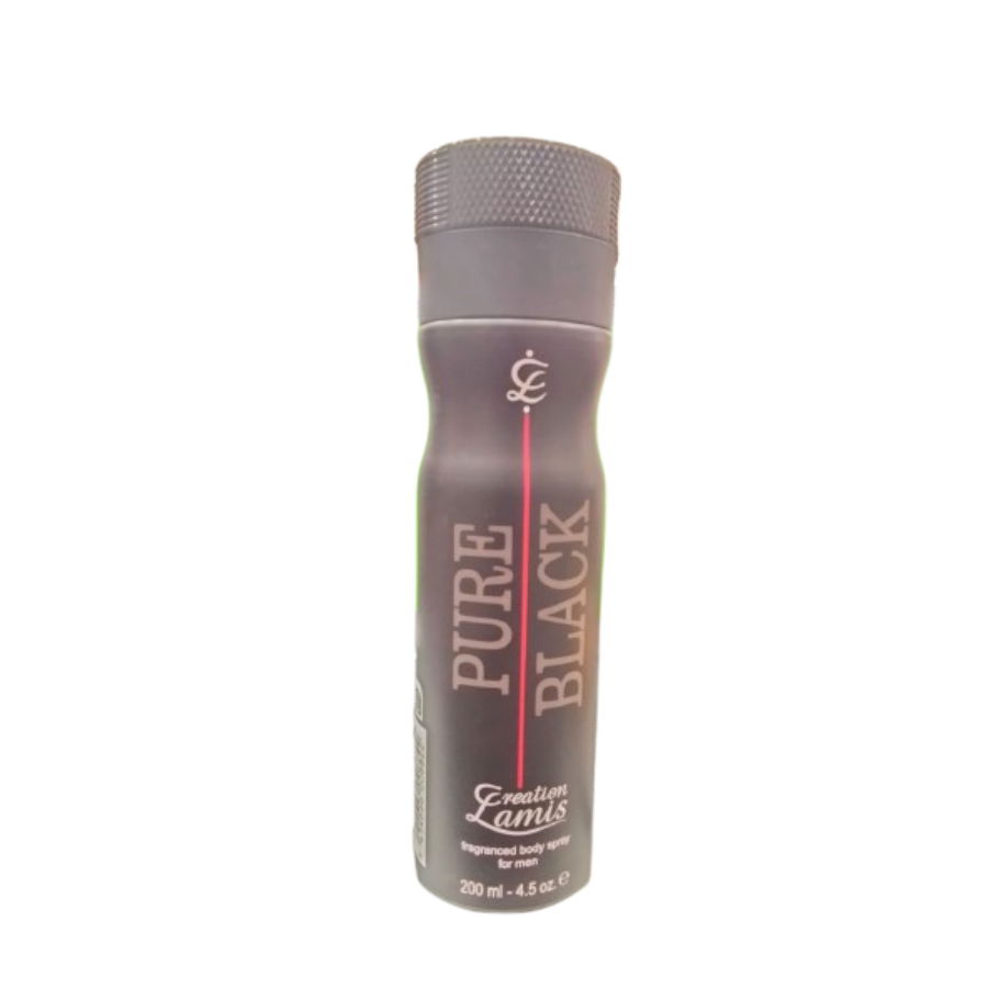 Creation Lamis Pure Black Fragranced Body Spray for Men