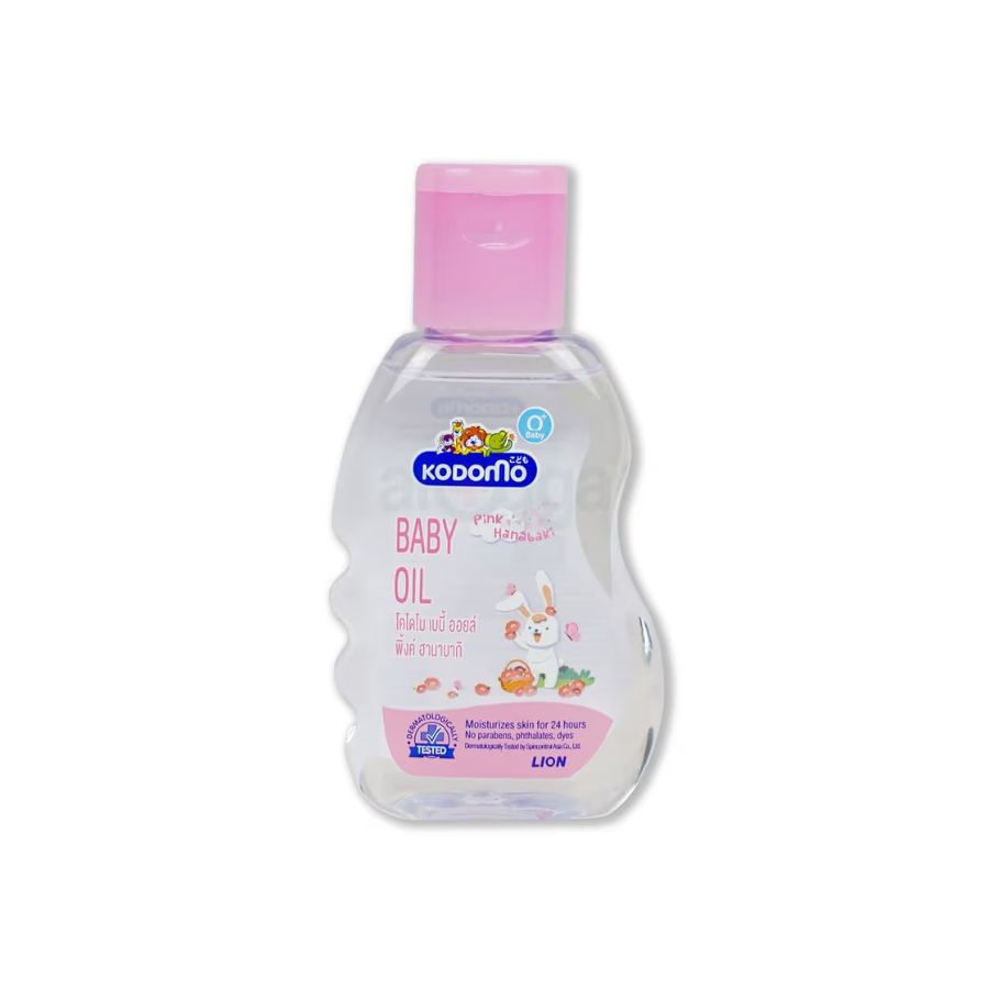 Kodomo Pink Hanabaki Baby Oil for 0+ kids 100ml