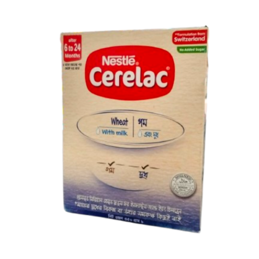 Nestle Cerelac Wheat With Milk Food BIB (6-24 months) Stage-1