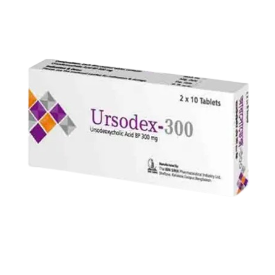 URSODEX TABLET 300 MG