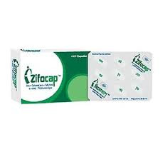 ZIFOCAP CAPSULE (TIMED RELEASE) 50 MG+0.50 MG+61.80 MG