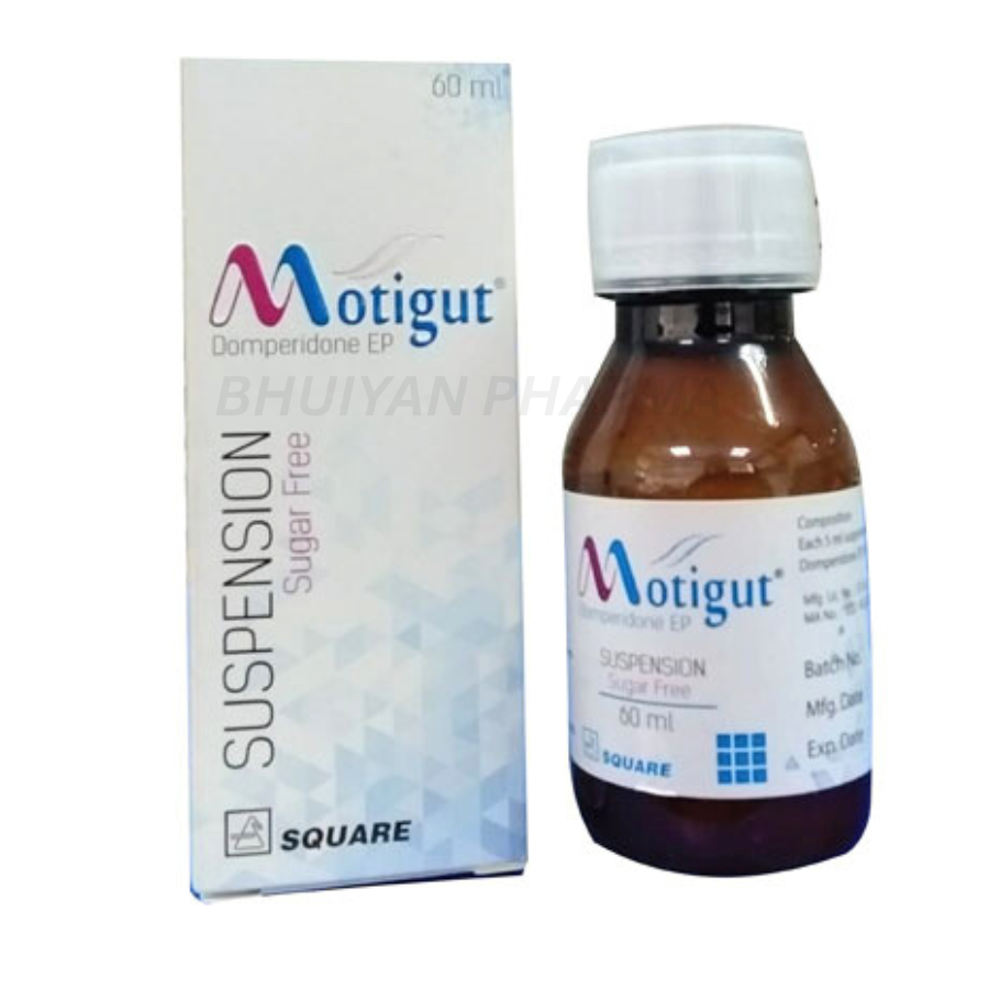MOTIGUT ORAL SUSPENSION 5 MG/5 ML 60 ML BOTTLE