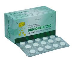 UNICONTIN TABLET (CONTROLLED RELEASE) 200 MG