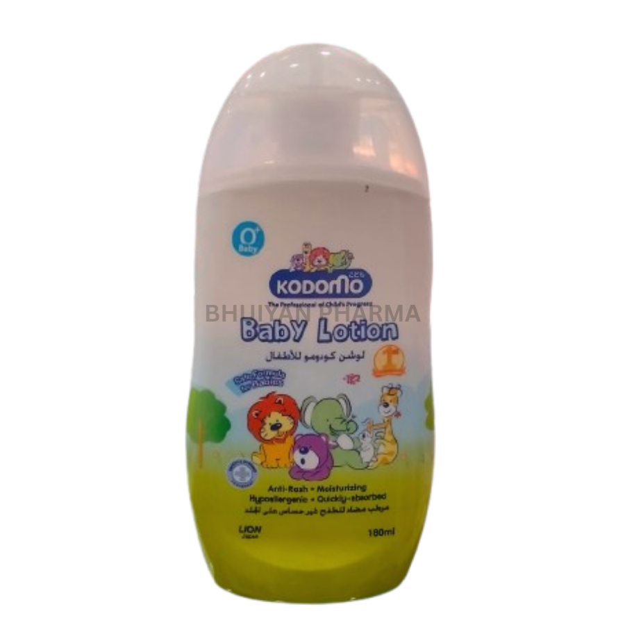 KODOMO ANTI-RASH MOISTURIZING BABY LOTION AGE 0+ - 180ML,LOTION