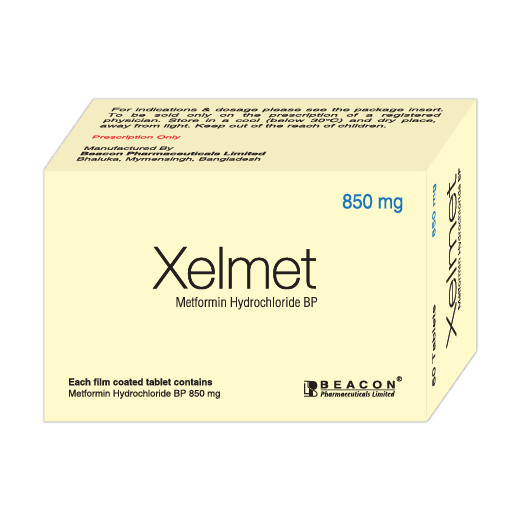 XELMET TABLET 850 MG