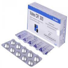 VALEX CR TABLET (CONTROLLED RELEASE) 300 MG