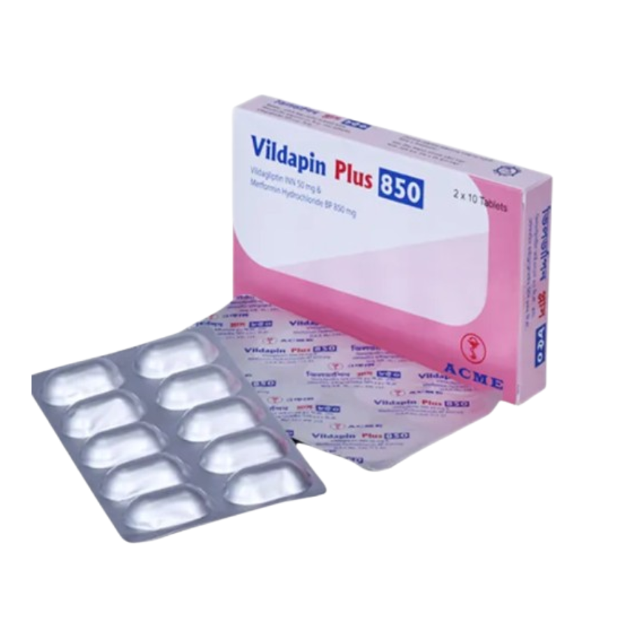 VILDAPIN PLUS TABLET 50 MG+850 MG