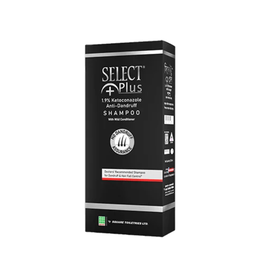 Select Plus | 1.9% | Shampoo | সিলেক্ট প্লাস ১.৯% শ্যাম্পু | 200 ML