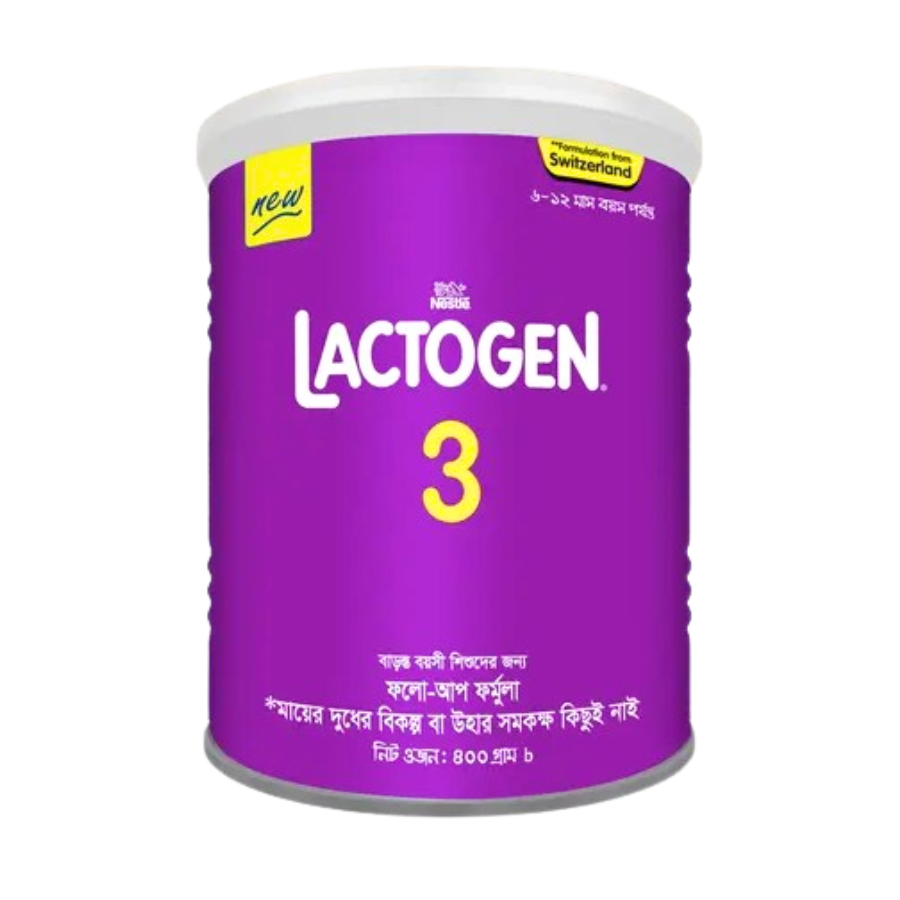 Nestle Lactogen 3 Milk Powder 400g TIN