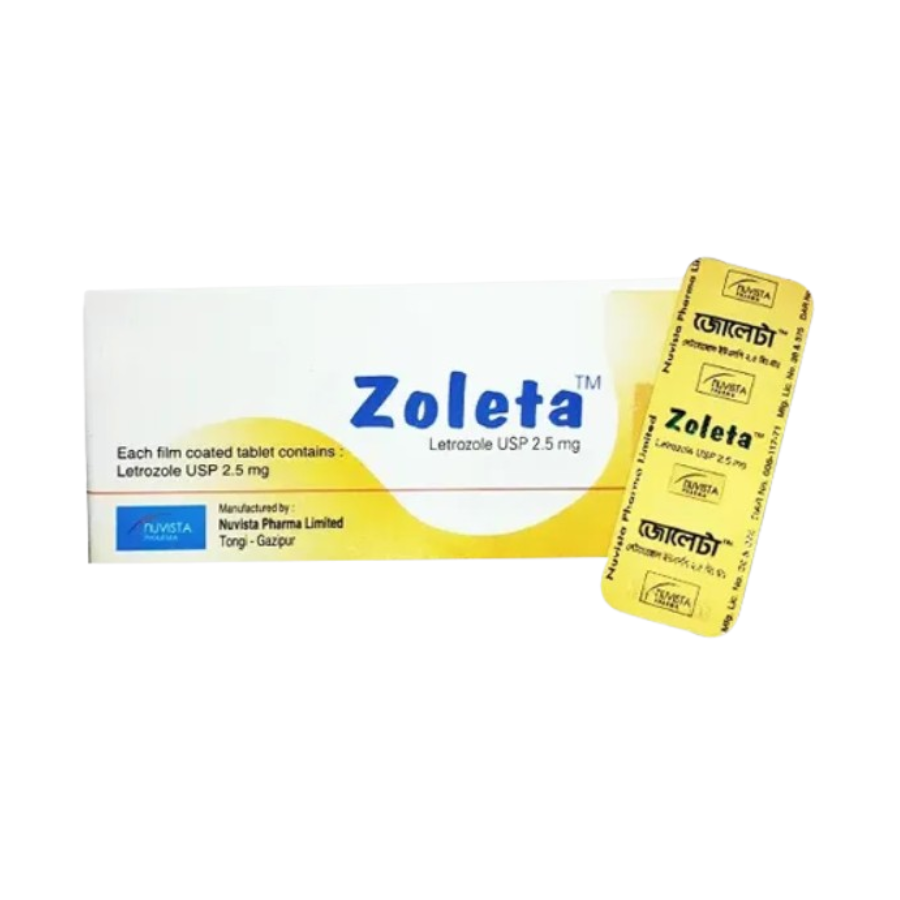 ZOLETA TABLET 2.5 MG