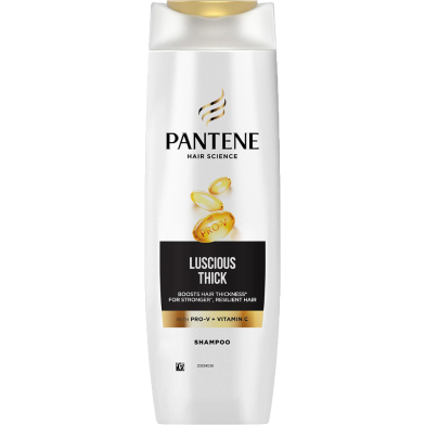Pantene Luscious Thick Shampoo Bottles 180 ml