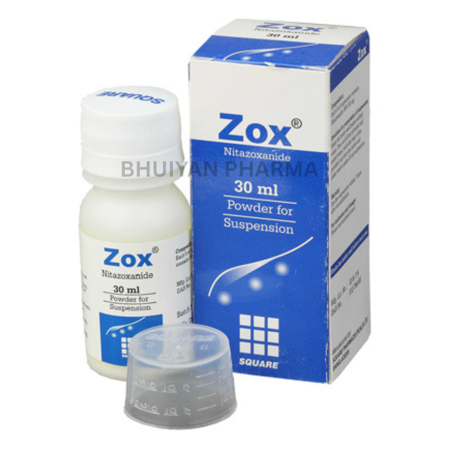 ZOX POWDER FOR SUSPENSION 100 MG/5 ML 30 ML BOTTLE