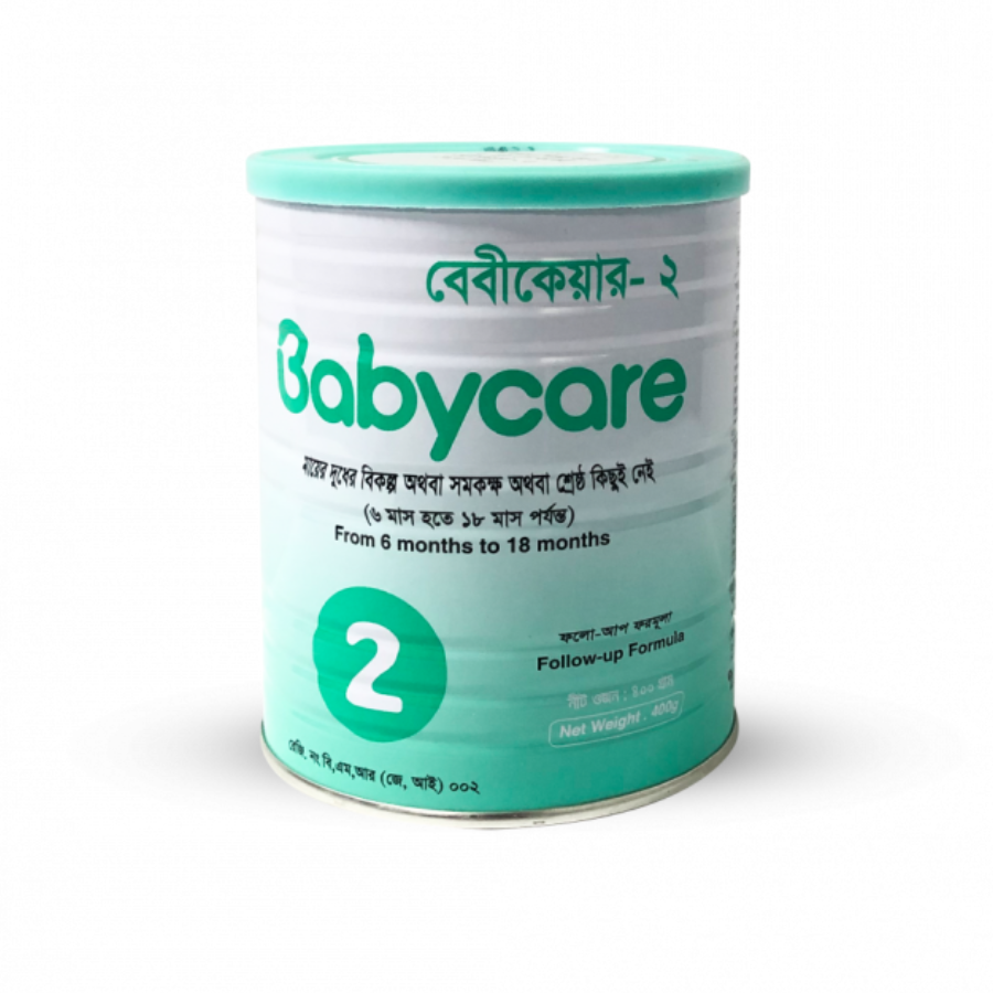 Babycare 2 Follow-up Formula (6-18) Months 400gm